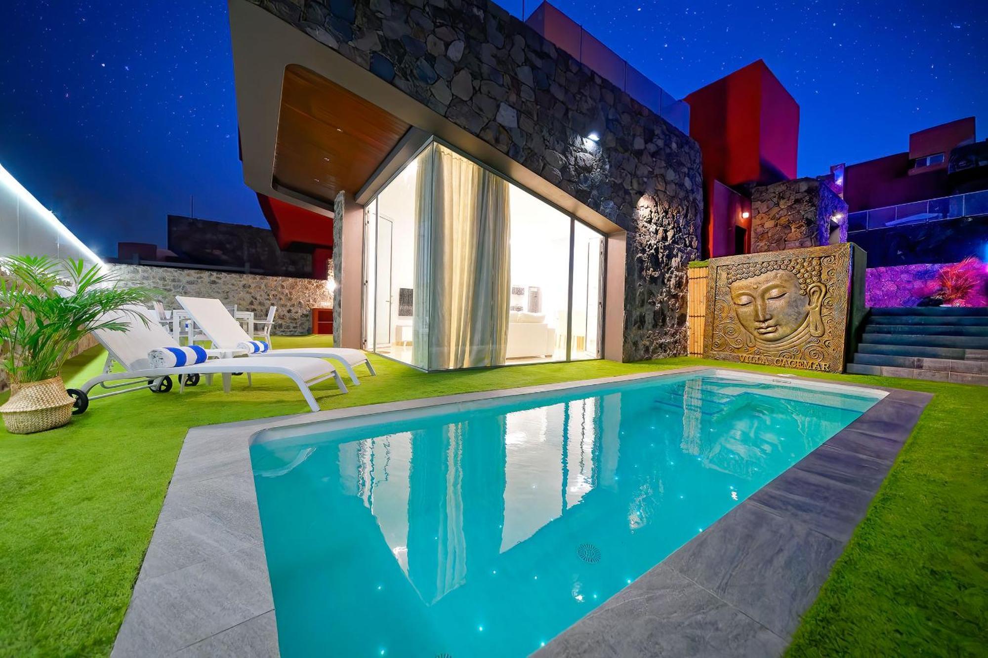 Villa Cacemar Salobre Golf Лас Палмас де Гран Канария Екстериор снимка